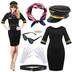 Women's Flight Attendant Size Medium